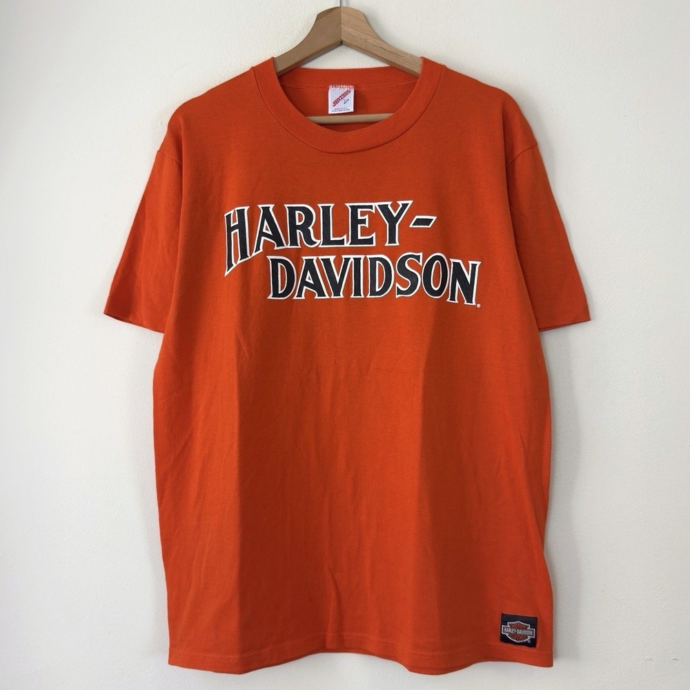 Vintage 90's Harley Davidson Daytona Beach Single Stitch Motorcycle Tee Shirt L